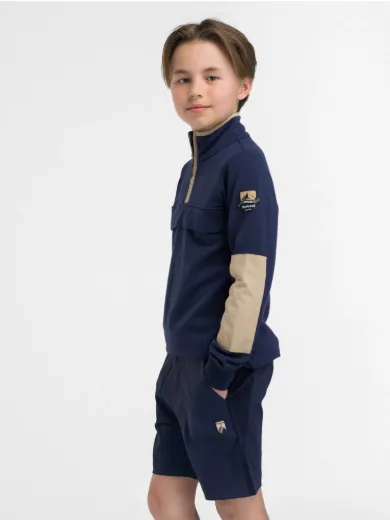 Bilde av WoolLand Romsdalseggen shorts w.cord Boy Blue Ink